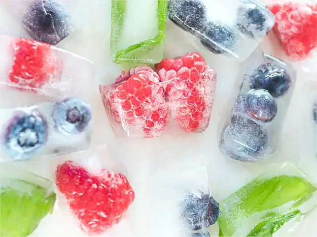 Fruity Ice Cubes